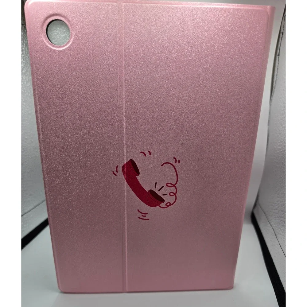 Pink‎ Ghostface Scream Horror Tablet Folio Case with Stylus Holder 10x6.5 Inch